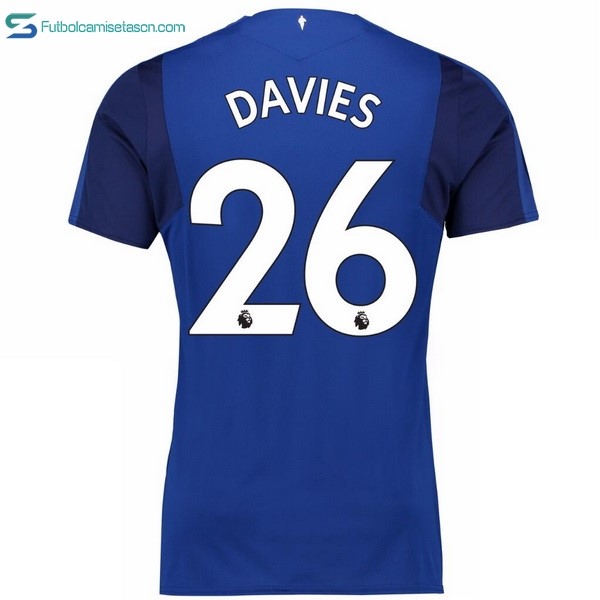Camiseta Everton 1ª Davies 2017/18